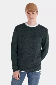 Свитер с овальным вырезом Colin'S, зеленый