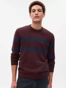 Свитер с полосками Gap, синий