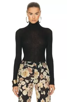 Свитер Saint Laurent Long Sleeve, нуар