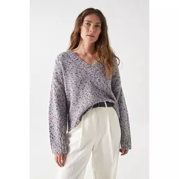 Свитер Salsa Jeans 21007104, фиолетовый