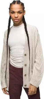 Свитер Sangria Fields Cardigan Prana, цвет Canvas