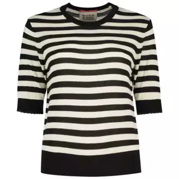 Свитер Scotch & Soda 177708, черный/белый