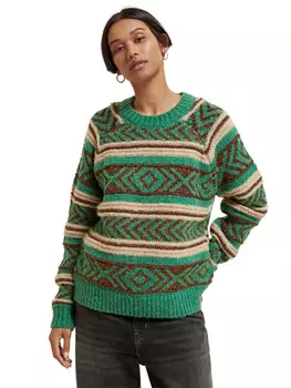 Свитер Scotch & Soda, цвет Grn/Beige