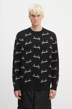 Свитер Script Knit Ksubi, черный