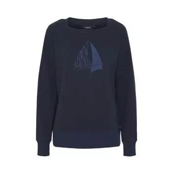 Свитер Sea Ranch Judy Print Boat Neck, синий