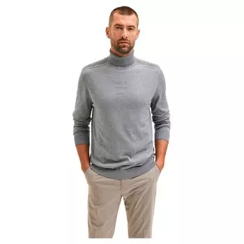 Свитер Selected Berg Roll Neck, серый