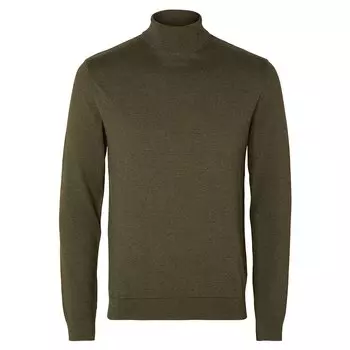 Свитер Selected Berg Roll Neck, серый