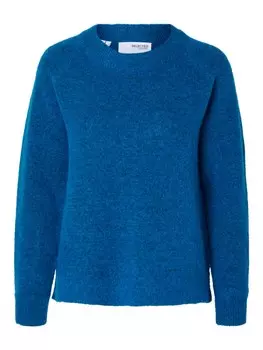 Свитер SELECTED FEMME Lulu, цвет Azure