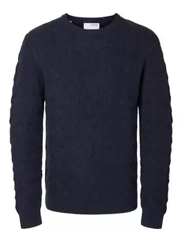Свитер SELECTED HOMME Sweater, ночной синий