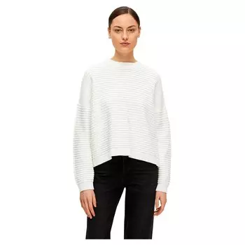 Свитер Selected Laurina O Neck, белый