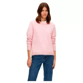 Свитер Selected Lulu O Neck, бежевый