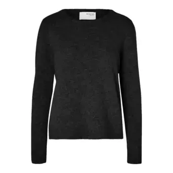 Свитер Selected Manila Cashmere, черный