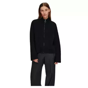 Свитер Selected Sia Full Zip, черный