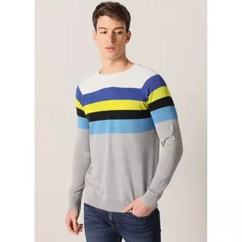 Свитер Six Valves Round Neck, серый