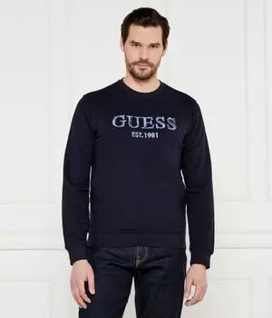 Свитер Slim fit Guess Jeans, синий