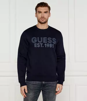 Свитер Slim fit Guess Jeans, синий