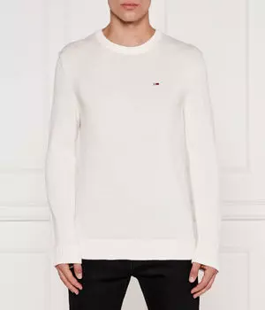 Свитер Slim fit Tommy Jeans, экрю