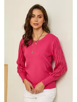 Свитер Soft Cashmere, фуксия