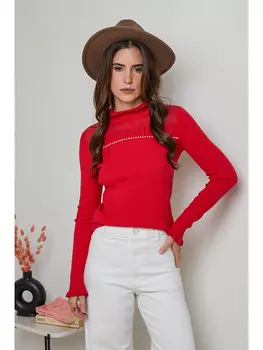 Свитер Soft Cashmere, красный