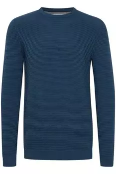 Свитер !Solid Sweater Nicholas, темно-синий