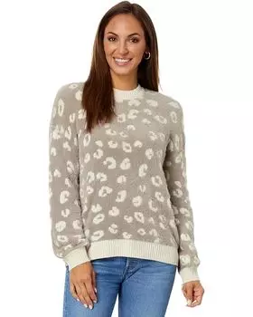 Свитер Splendid Mal Leopard, цвет Camel Leopard