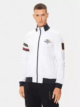 Свитер стандартного кроя Aeronautica Militare, экрю