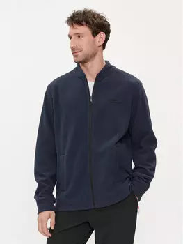 Свитер стандартного кроя Jack Wolfskin, синий