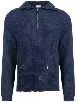 Свитер Summer Shetland MAISON MARGIELA, синий