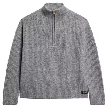 Свитер Superdry Essential half zip, серый