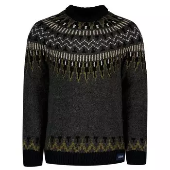 Свитер Superdry Jacquard Statement Crew, серый