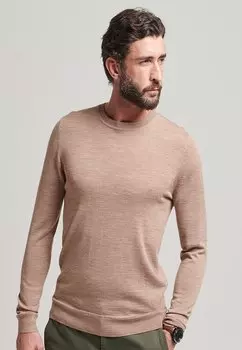 Свитер Superdry, коричневый