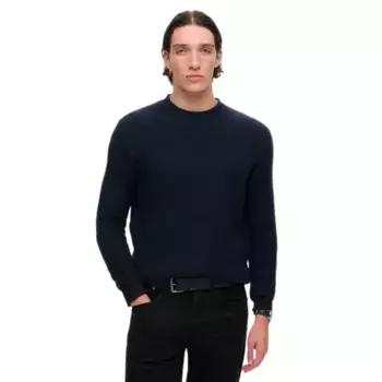 Свитер Superdry Merchant Textured, синий
