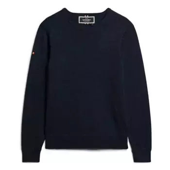 Свитер Superdry Merino, черный/синий
