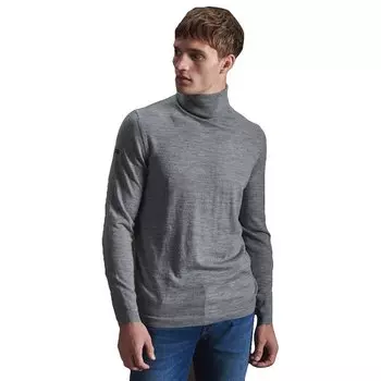 Свитер Superdry Merino Rollneck, серый