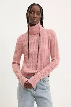 Свитер Superdry, розовый