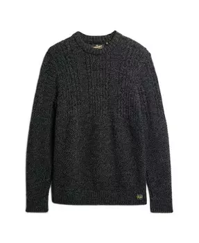 Свитер Superdry Sweater Jacob, антрацит