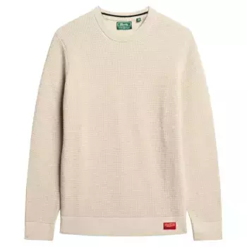 Свитер Superdry Textured, бежевый