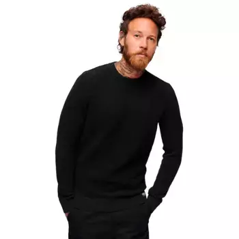 Свитер Superdry Textured, черный
