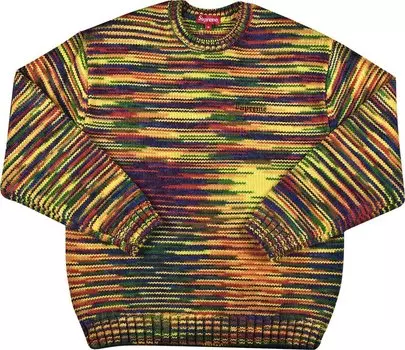 Свитер Supreme Static Sweater 'Multicolor', разноцветный