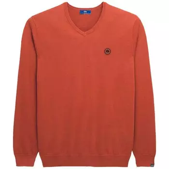 Свитер Tbs Ronanver V Neck, красный