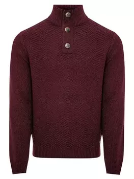 Свитер Threadbare Maxwell, бордовый