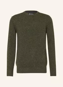 Свитер тисбери Barbour, темно-зеленый