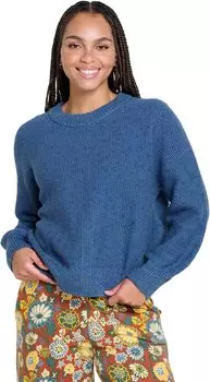 Свитер Toad&Co Twigtree Button Back Sweater, цвет Pacific Blue