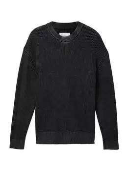 Свитер TOM TAILOR DENIM, антрацит