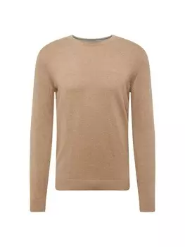 Свитер TOM TAILOR Regular fit Sweater, светло-коричневый