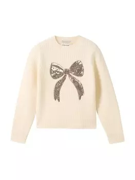 Свитер TOM TAILOR Sweater, бежевый