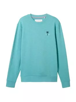 Свитер TOM TAILOR Sweatshirt, зеленый