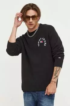 Свитер Томми Джинс Tommy Jeans, черный