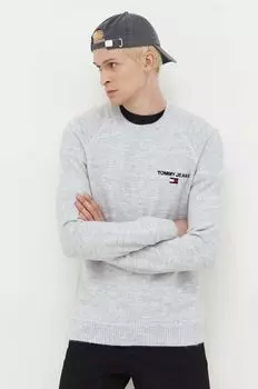 Свитер Томми Джинс Tommy Jeans, серый