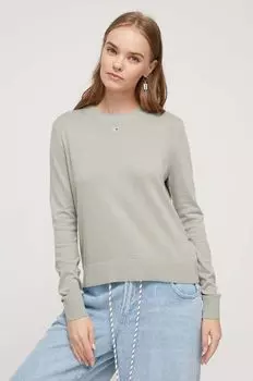 Свитер Томми Джинс Tommy Jeans, зеленый
